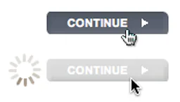AllPosters.com disables their “Continue” button immediately after you click it.