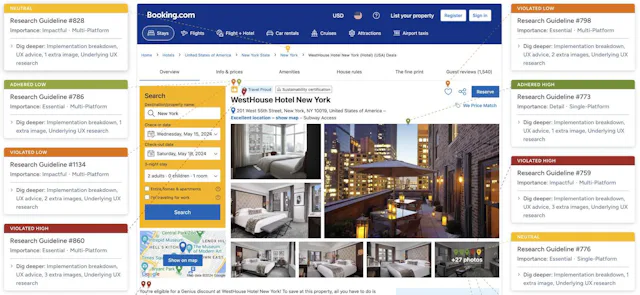 Travel Accommodations UX Benchmark 2024 – Baymard