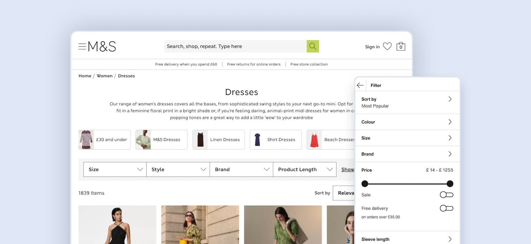 Product List UX Best Practices 2024 — Baymard Institute