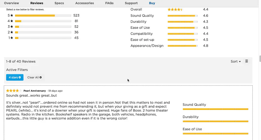 Ratings Design UX Research: 5 Requirements for the ‘Ratings ...