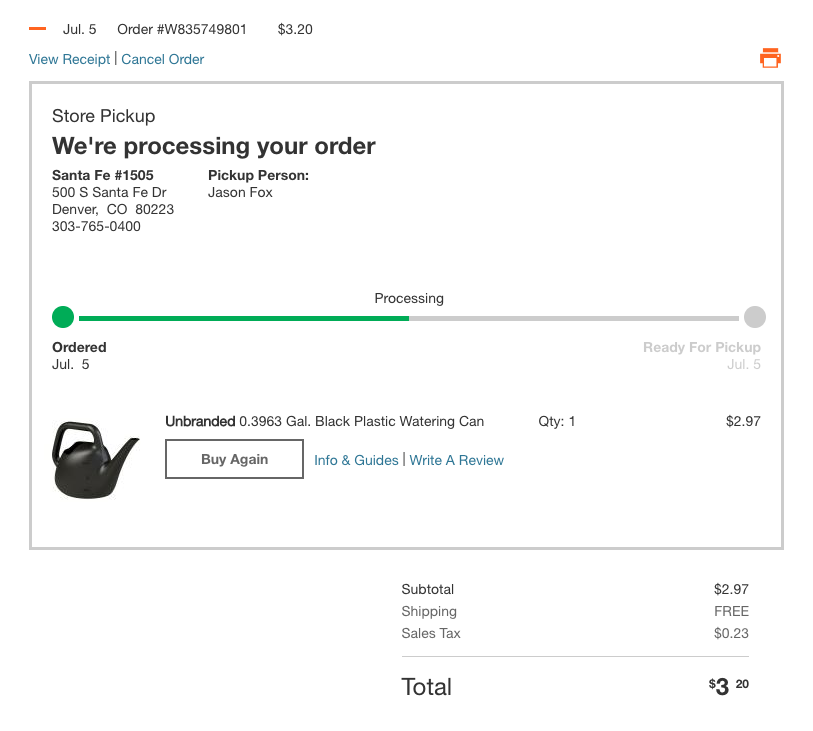 Self-Service UX: Integrate All Order Tracking Info and Events