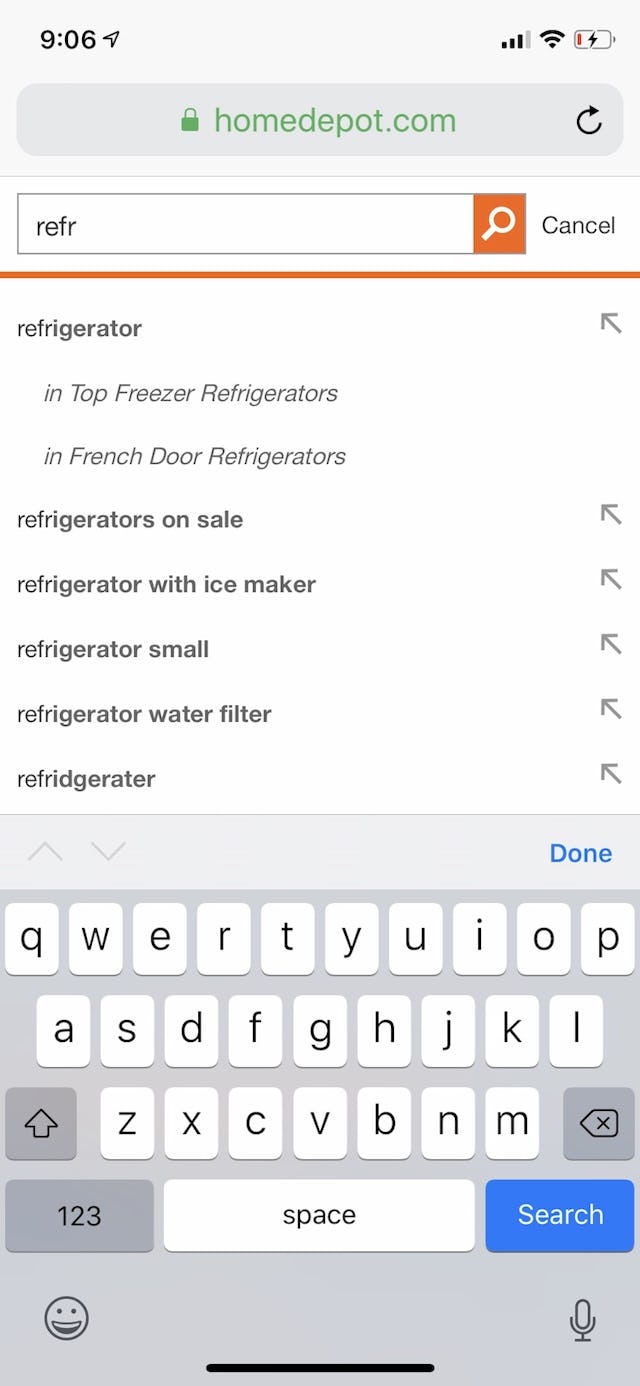 9 UX Best Practice Design Patterns for Autocomplete Suggestions (Only ...