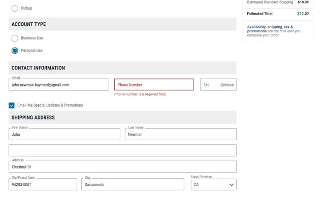 Phone Number UX: Always Explain Why the ‘Phone Field’ Is Required ...