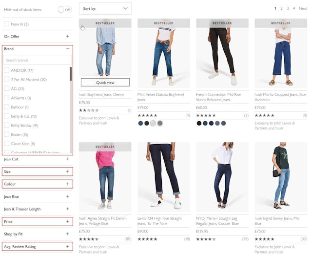 5 Essential Filter Types Users Need on Product Listing Pages (57 Don’t