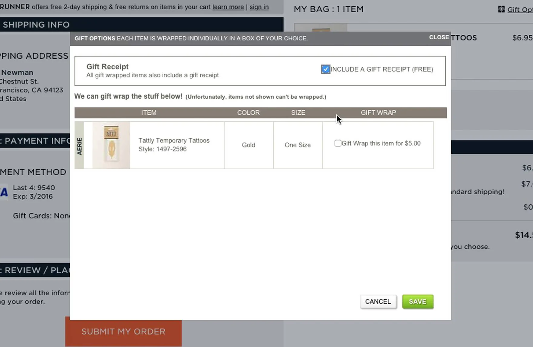 5 Ways to Provide a Superior Gifting UI and Flow – Articles – Baymard ...