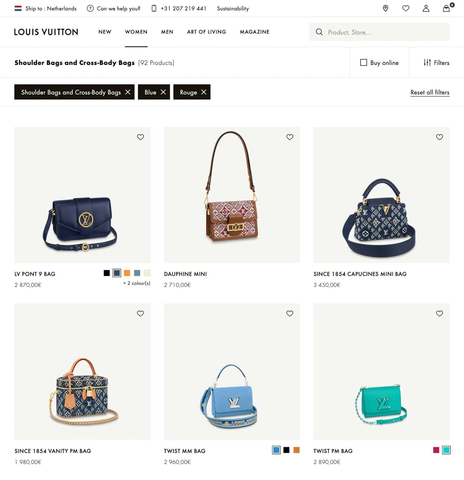 Louis Vuitton's Review Order – 185 of 520 Review Order Examples – Baymard  Institute