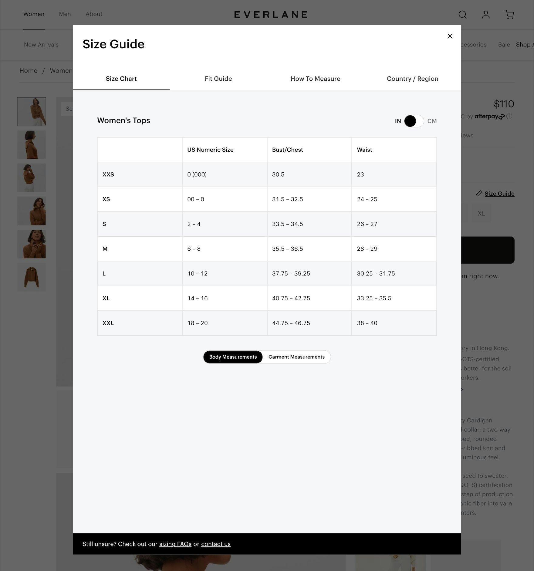 83% of Apparel Sites Don't Provide Sufficient Sizing Information