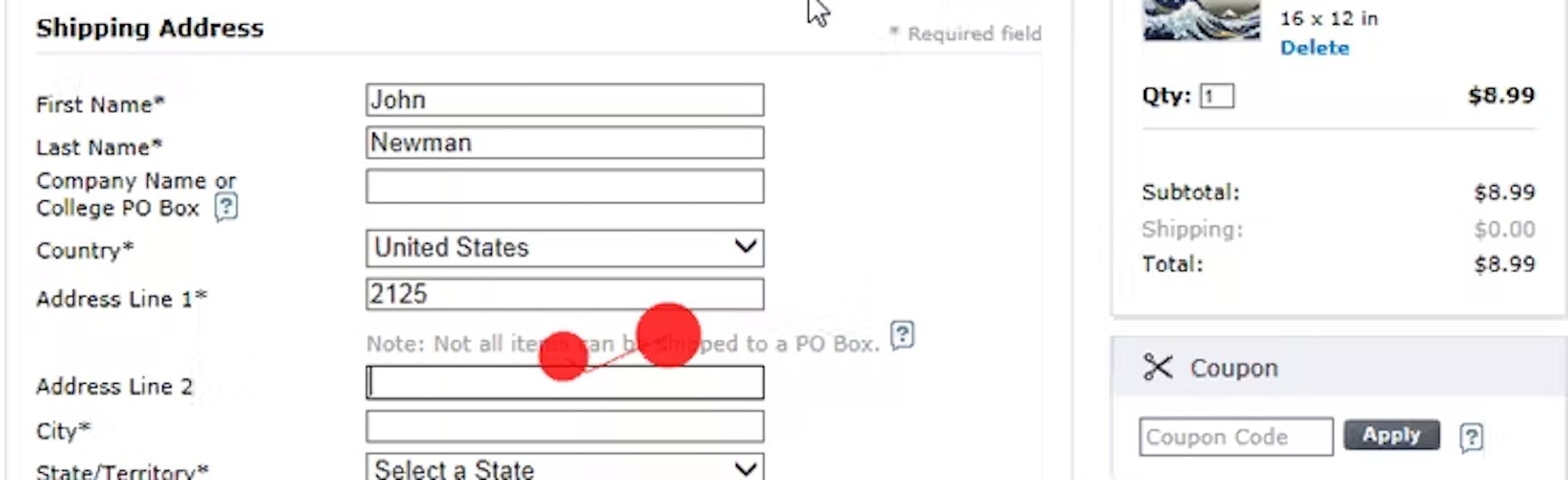 Form Usability: Getting 'Address Line 2' Right – Articles – Baymard  Institute