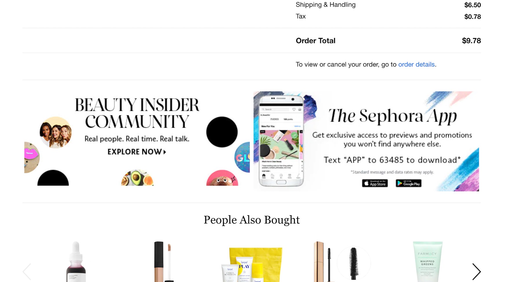 - order page - イト 6 Ways to Get More Out of Your Order Confirmation Page – Baymard